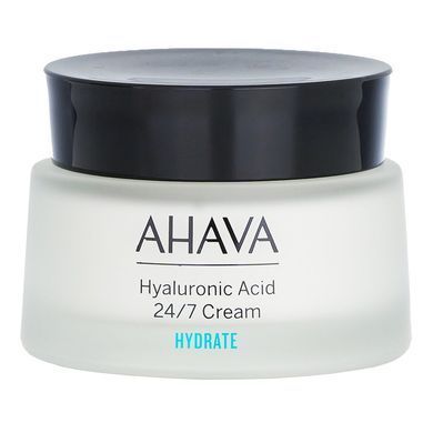 Крем для обличчя з гіалуроновою кислотою 24/7 Ahava Hyaluronic Acid Cream 50 мл - основне фото