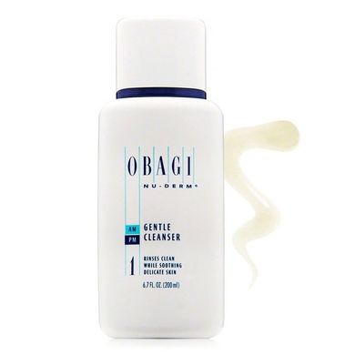Очищающее средство для нормальной и сухой кожи Obagi Nu-Derm Gentle Cleanser 198 мл - основное фото