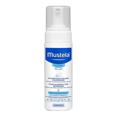 Пінка-шампунь для новонароджених Mustela Foam Shampoo For Newborns 150 мл - основне фото