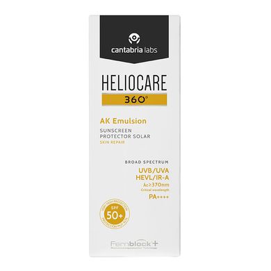 Солнцезащитный крем-эмульсия Cantabria Labs Heliocare 360º AK Emulsion SPF 50+ 50 мл - основное фото