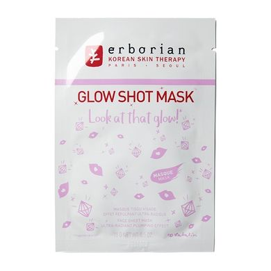 Тканинна маска для обличчя Erborian Glow Shot Mask 15 г - основне фото