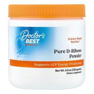 D-рибоза в порошку Doctor's Best Pure D-Ribose Powder 250 г - основне фото
