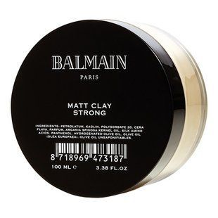 Матуюча глина для волосся сильної фіксації Balmain Paris Matt Clay Strong 100 мл - основне фото