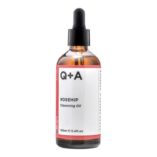 Очищающее масло для лица с шиповником Q+A Rosehip Cleansing Oil 100 мл - основное фото