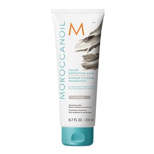 Платиновая оттеночная маска для волос Moroccanoil Platinum Color Depositing Mask 200 мл - основное фото