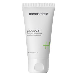 Восстанавливающий гель-крем с гликолевой кислотой 10% Mesoestetic Glycorepair Purifying and Repairing Cream 50 мл - основное фото