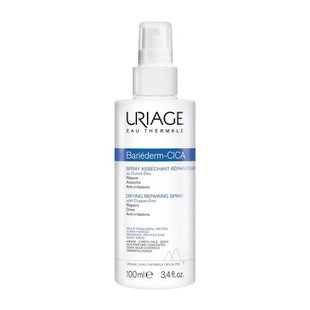 Восстанавливающий подсушивающий спрей с медью и цинком Uriage Bariederm-CICA Drying Repairing Spray with Copper-Zinc 100 мл - основное фото