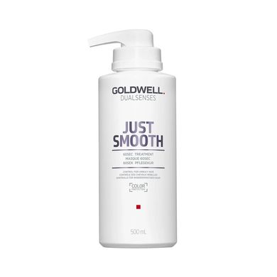 Маска для разглаживания непослушных волос Goldwell Dualsenses Just Smooth 60Sec Treatment 500 мл - основное фото