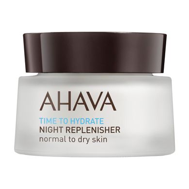Ночной восстанавливающий крем для нормальной и сухой кожи Ahava Time To Hydrate Night Replenisher Normal Dry 50 мл - основное фото