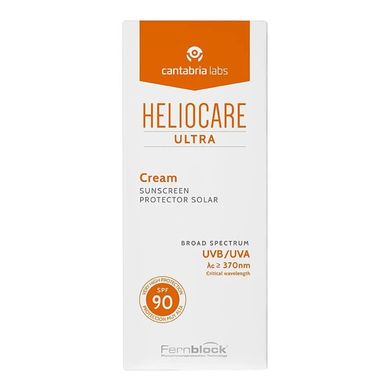 Солнцезащитный крем для нормальной и сухой кожи Cantabria Labs Heliocare Ultra Cream SPF 90 50 мл - основное фото