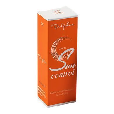 Сонцезахисний крем Dr. Yudina D15 Sun Control SPF 50 200 мл - основне фото