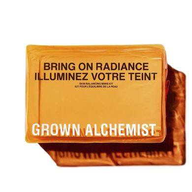 Тревел набір для сяяння шкіри Grown Alchemist Bring on Radiance Skin Balancing Minis Kit - основне фото