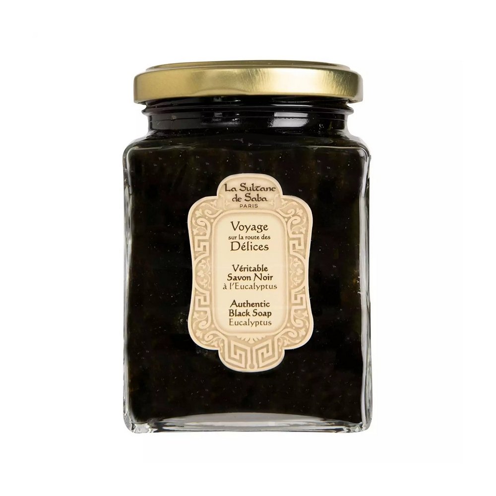 Чёрное мыло с эвкалиптом La Sultane de Saba Eucalyptus Black Soap 300 мл - основное фото