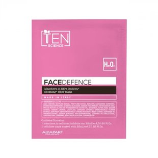 Инновационная волокнистая маска для чувствительной кожи Ten Science Face Defence Biodegradable Fiber Mask 1x25 мл - основное фото