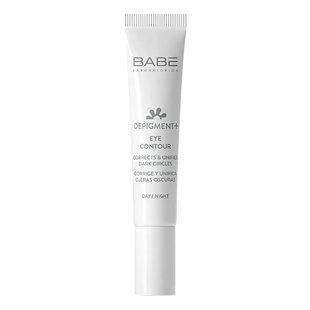 Крем для кожи вокруг глаз против тёмных кругов и пигментации Babe Laboratorios Depigment+ Eye Contour 15 мл - основное фото