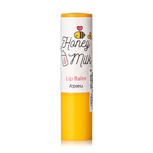 Питательный бальзам для губ с молоком и мёдом A'pieu Honey & Milk Lip Balm 3,3 г - основное фото