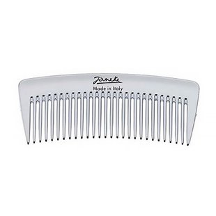 Профессиональный серебряный гребень Janeke Wide-teeth Styling Comb CR855 - основное фото