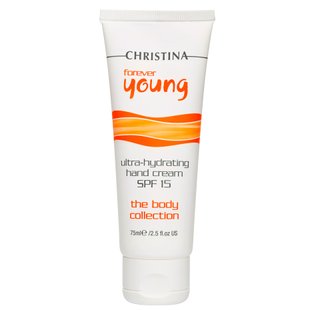 Зволожувальний крем для рук Christina Forever Young Body Hand Cream SPF 15 75 мл - основне фото