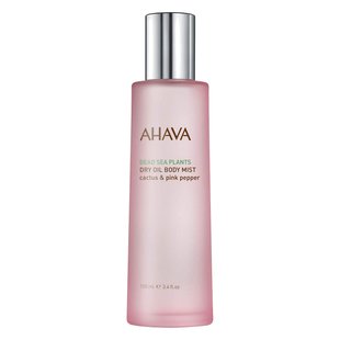 Суха олія для тіла «Кактус і рожевий перець» Ahava Deadsea Plants Dry Oil Body Mist Cactus & Pink Pepper 100 мл - основне фото