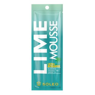 Ультраускоряющий лосьон для загара в солярии SOLEO Basic Lime Mousse Ultra Intensifier 15 мл - основное фото