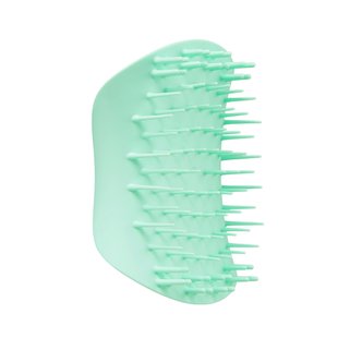 Зелёная щётка для массажа головы Tangle Teezer The Scalp Exfoliator and Massager Green Whisper - основное фото