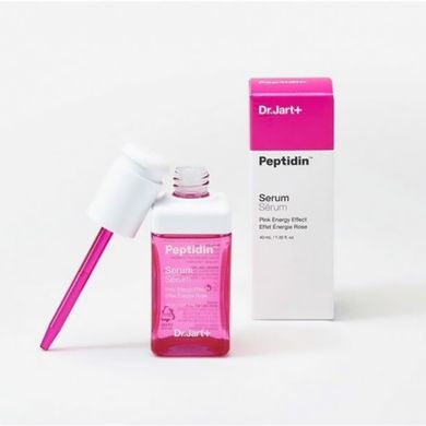 Енергетична сироватка для обличчя з пептидами Dr. Jart+ Peptidin Serum Pink Energy Effect 40 мл - основне фото