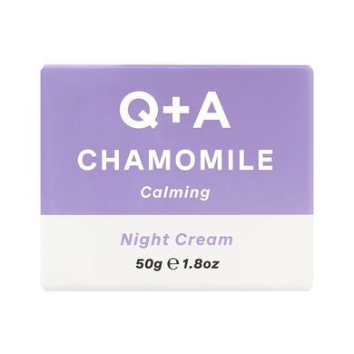 Ночной крем для лица с ромашкой Q+A Chamomile Calming Night Cream 50 г - основное фото