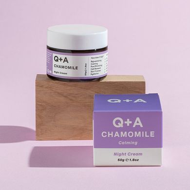 Ночной крем для лица с ромашкой Q+A Chamomile Calming Night Cream 50 г - основное фото