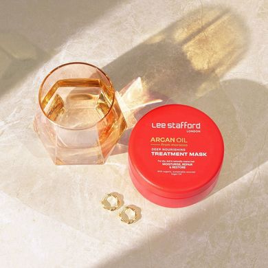 Живильна маска з аргановою олією Lee Stafford Argan Oil Deep Nourishing Treatment Mask 200 мл - основне фото