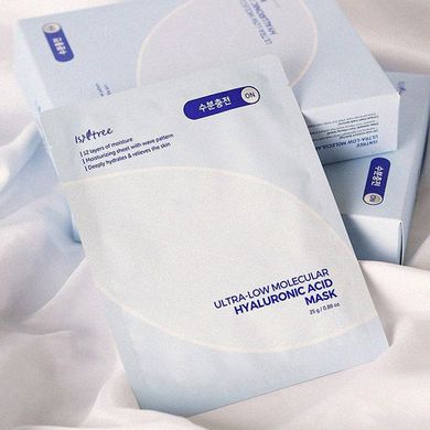 Тканинна маска Isntree Ultra-Low Molecular Hyaluronic Acid Mask 1 шт. - основне фото