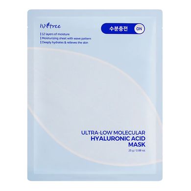 Тканинна маска Isntree Ultra-Low Molecular Hyaluronic Acid Mask 1 шт. - основне фото