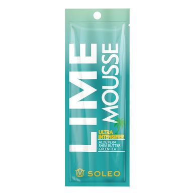 Ультраприскорювальний лосьйон для засмаги в солярії SOLEO Basic Lime Mousse Ultra Intensifier 15 мл - основне фото
