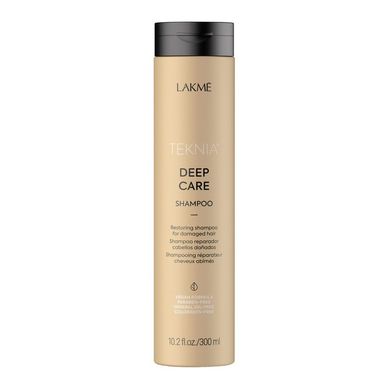 Відновлювальний шампунь для пошкодженого волосся Lakme Teknia Deep Care Shampoo 300 мл - основне фото