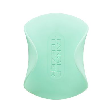 Зелёная щётка для массажа головы Tangle Teezer The Scalp Exfoliator and Massager Green Whisper - основное фото