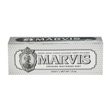 Зубна паста «Відбілююча м'ята для курців» Marvis Smokers Whitening Mint 25 мл - основне фото