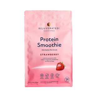 Протеиновый смузи со вкусом клубники для похудения Rejuvenated Protein Smoothie Strawberry 14 порций - основное фото