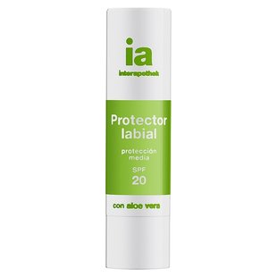 Бальзам для губ з алое вера Interapothek Protector Labial Con Aloe Vera SPF 20 4 г - основне фото