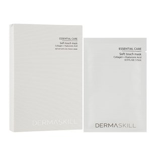 Гидрогелевая маска с коллагеном и гиалуроновой кислотой Dermaskill Essential Care Soft Touch Mask 5 x 25 мл - основное фото