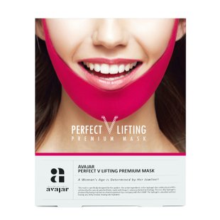 Маска для коррекции овала лица AVAJAR Perfect V Lifting Premium Mask 11 мл - основное фото