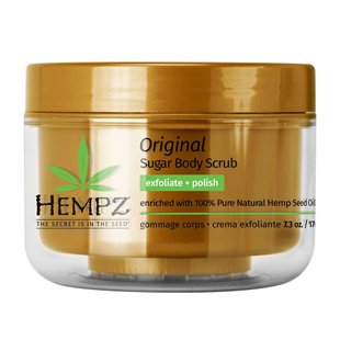 Сахарный скраб для тела HEMPZ Bodycare Original Sugar Body Scrub 176 г - основное фото