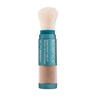 Солнцезащитная рассыпчатая пудра с кистью «Тёмный» Colorescience Sunforgettable Total Protection Brush-On Shield SPF 50 Deep 6 г - основное фото