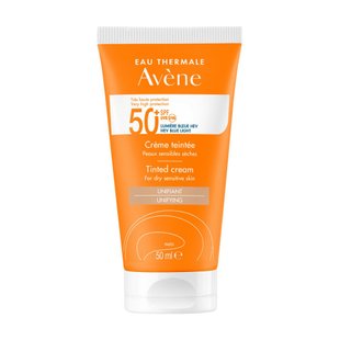 Солнцезащитный тональный крем Avene Eau Thermale Tinted Cream SPF 50+ 50 мл - основное фото