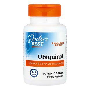 Убіхінол Doctor's Best Ubiquinol With Kaneka 50 mg 90 шт - основне фото