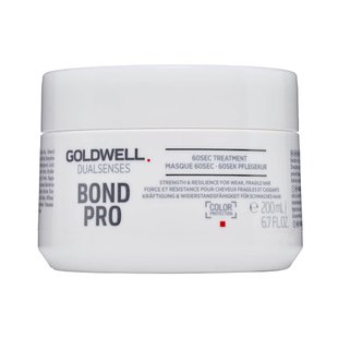 Зміцнювальна маска для тонкого та ламкого волосся Goldwell Dualsenses Bond Pro 60SEC Treatment 200 мл - основне фото