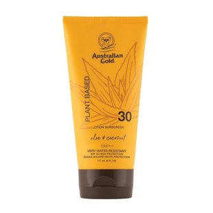 Водостійкий сонцезахисний лосьйон Australian Gold Plant Based Sunscreen Lotion SPF 30 177 мл - основне фото