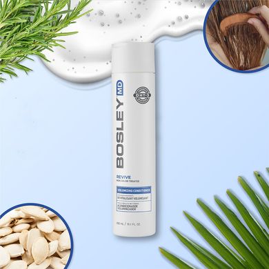 Кондиціонер для об'єму тонкого нефарбованого волосся Bosley MD BOS Revive Non-Color Treated Hair Volumizing Conditioner 300 мл - основне фото