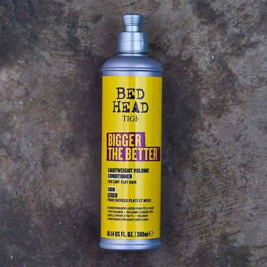 Кондиционер для объёма волос TIGI BED HEAD Bigger The Bettertm Lightweight Volume Conditioner For Fine Hair 300 мл - основное фото