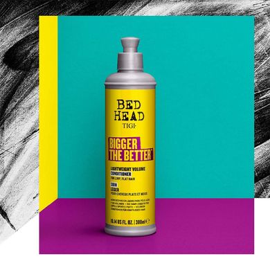 Кондиционер для объёма волос TIGI BED HEAD Bigger The Bettertm Lightweight Volume Conditioner For Fine Hair 300 мл - основное фото