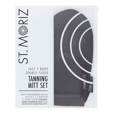 Набір рукавичок-аплікаторів для автозасмаги St. Moriz Face + Body Double Sided Tanning Mitt Set - основне фото