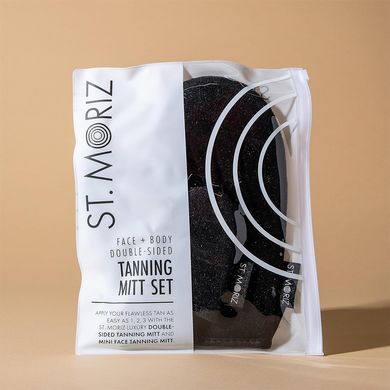 Набор рукавичек-аппликаторов для автозагара St. Moriz Face + Body Double Sided Tanning Mitt Set - основное фото